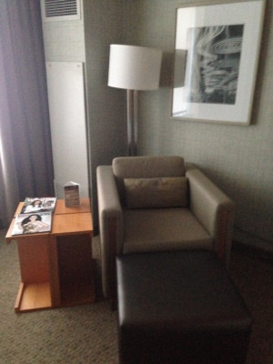 Góc làm việc và thư giãn trong phòng tại The Westin Las Vegas Hotel