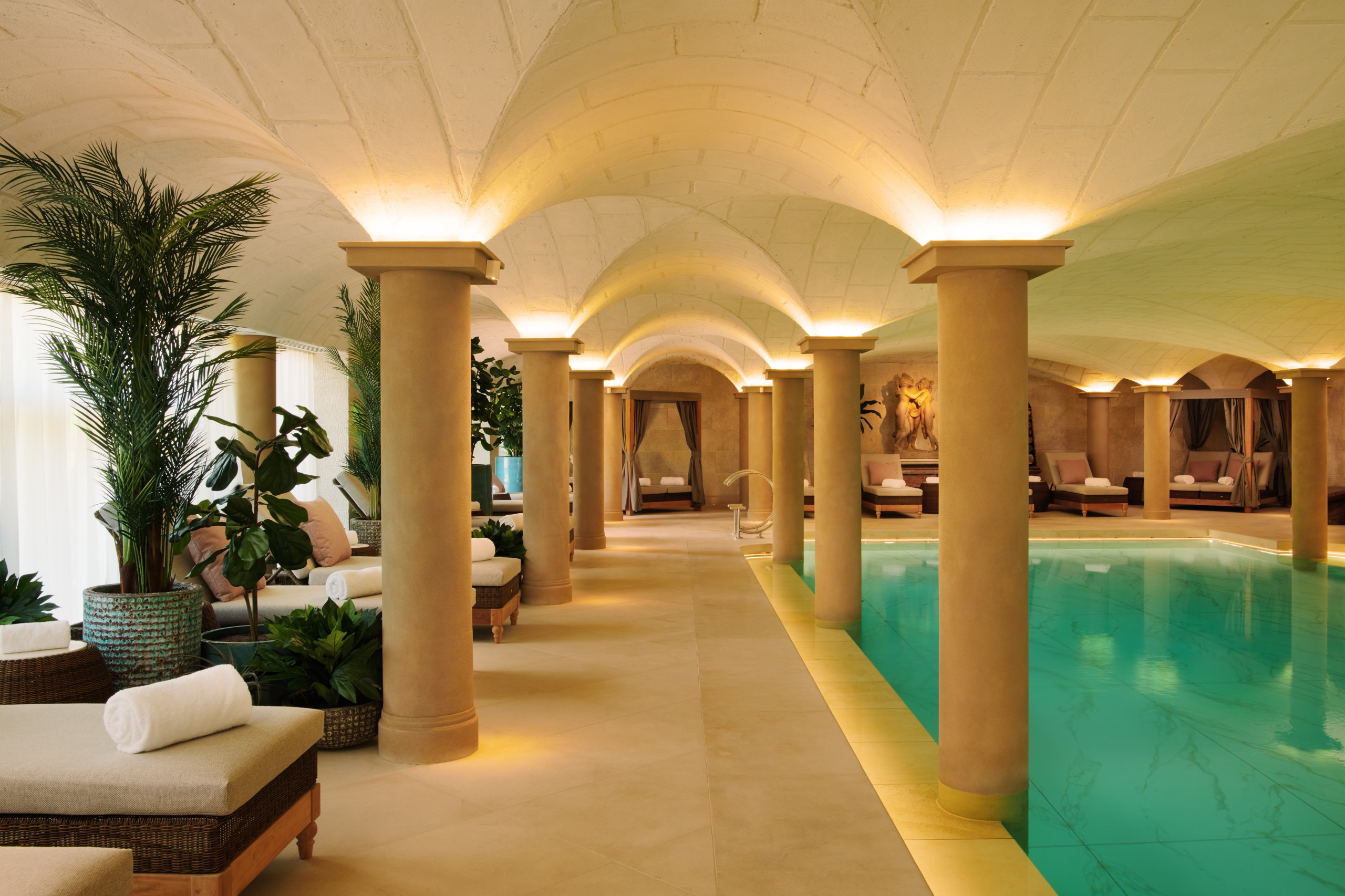 Grantley Hall, Yorkshire, is one of the best spa hotels in Europe