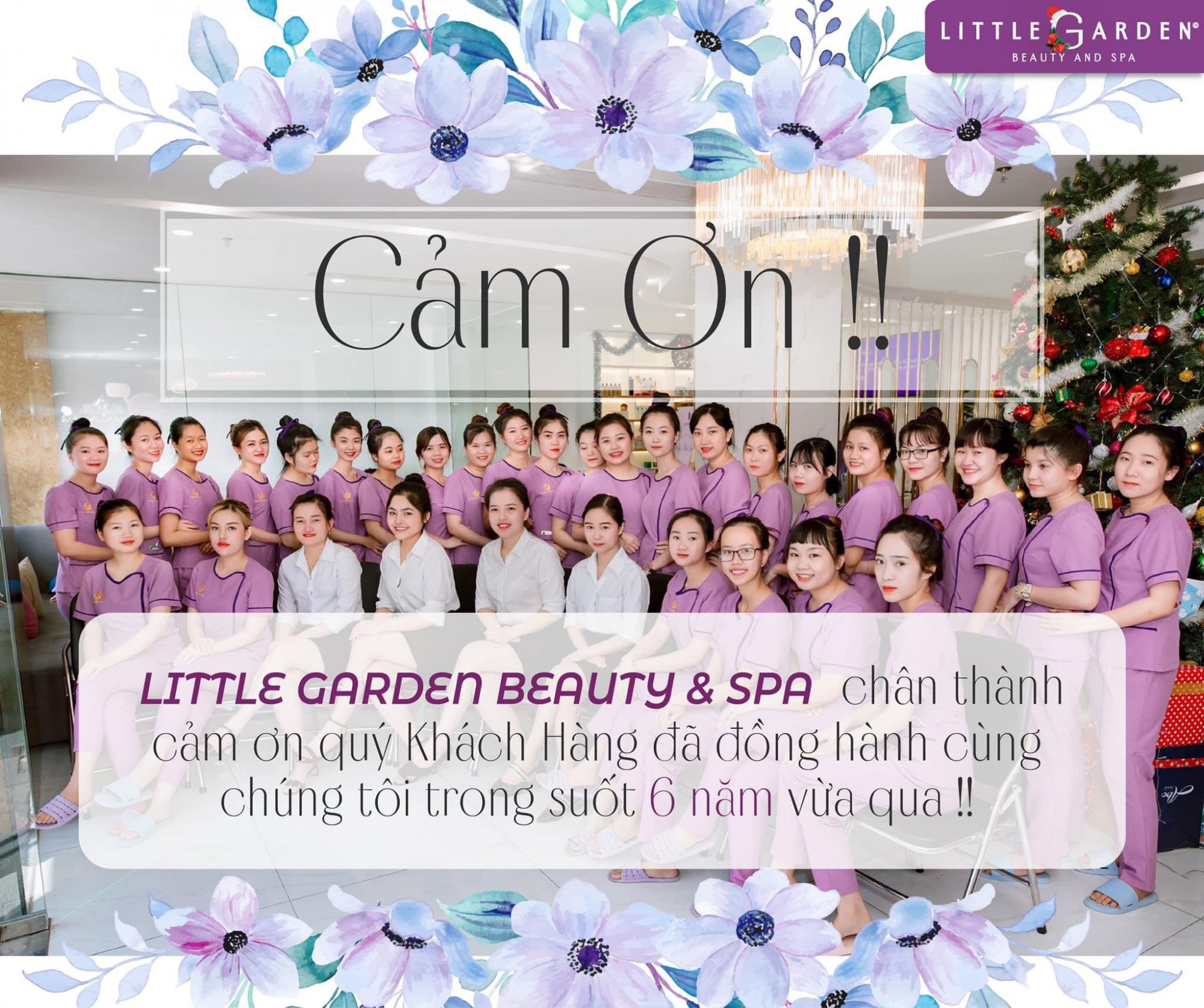 Hệ thống Little Garden Beauty &amp; Spa tri ân khách hàng và cam kết nâng cao dịch vụ