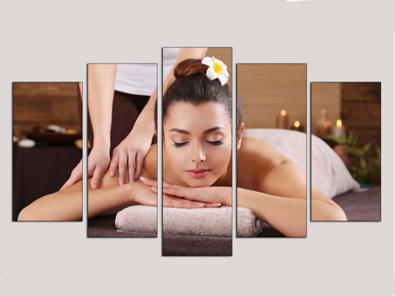 Hình ảnh phòng spa với decor trang nhã