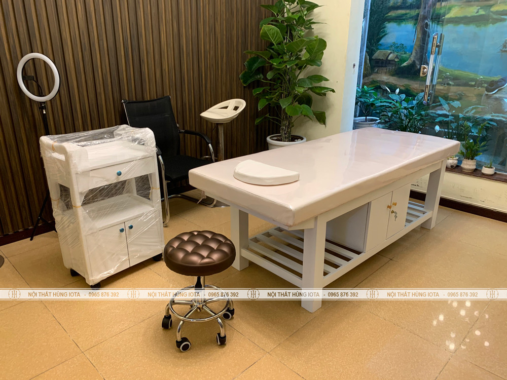 Kệ đựng dụng cụ 3 tầng tiện lợi có bánh xe, tối ưu hóa không gian làm việc cho kỹ thuật viên spa