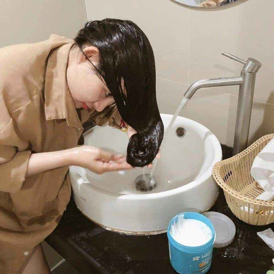 Khách hàng hài lòng với kem ủ tóc hair spa