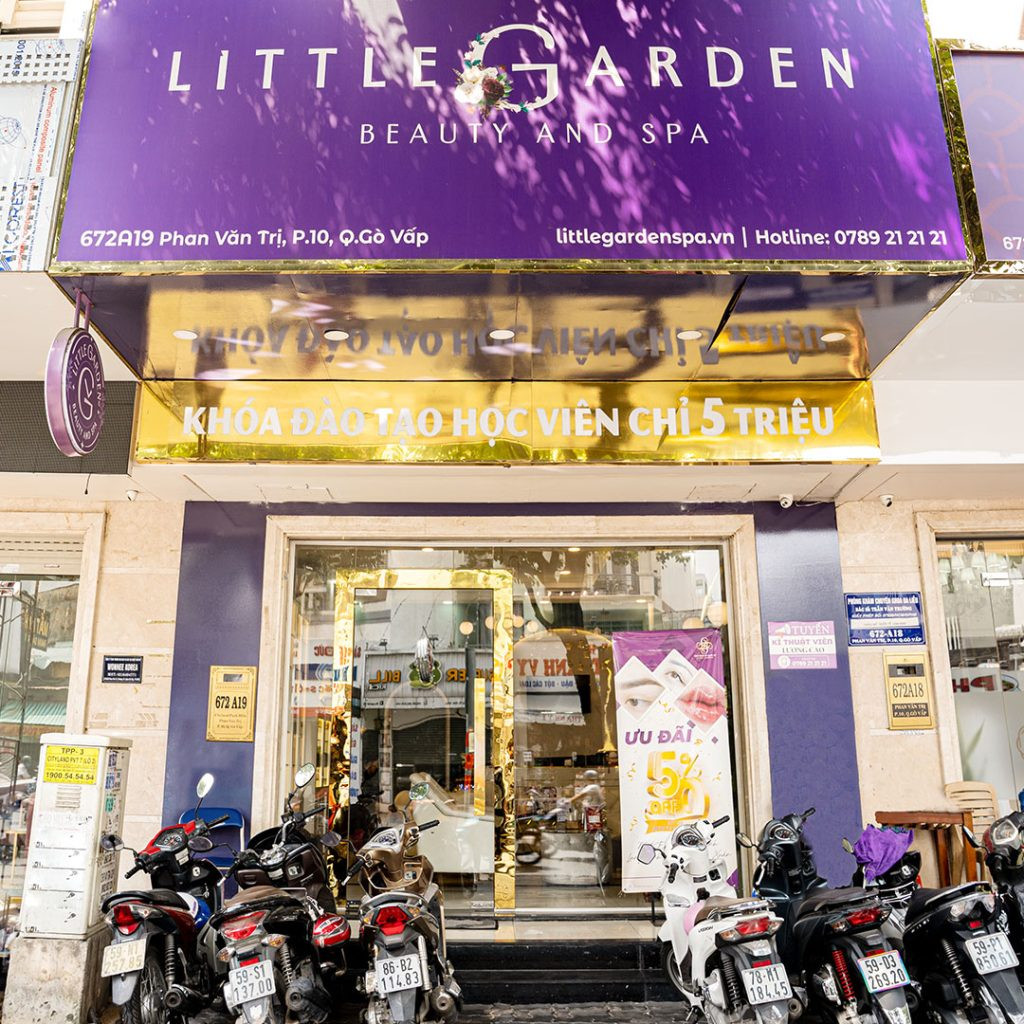 Không gian sang trọng tại Little Garden Spa, nơi khách hàng tìm kiếm sự thư giãn và hiệu quả làm đẹp