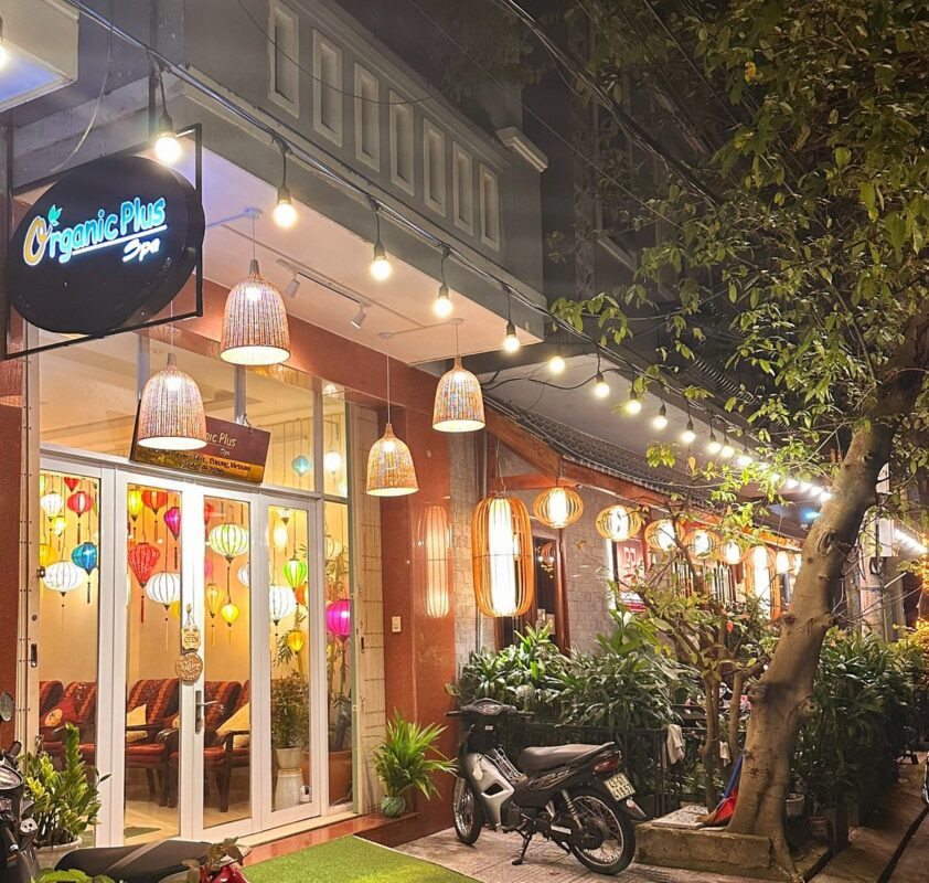 Không gian trị liệu hiện đại và yên bình tại Organic Plus Spa Sơn Trà Đà Nẵng