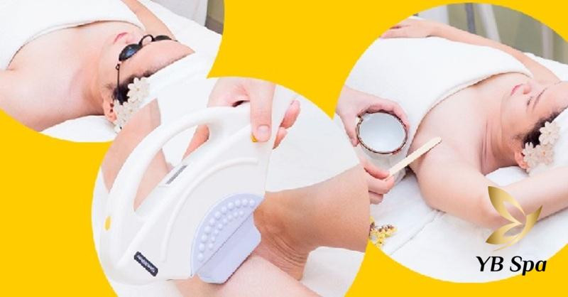 Liệu trình triệt lông tại spa