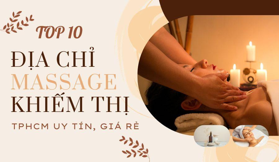 Lợi ích giảm đau và thư giãn sâu từ liệu trình Massage Khiếm Thị Rainy Spa