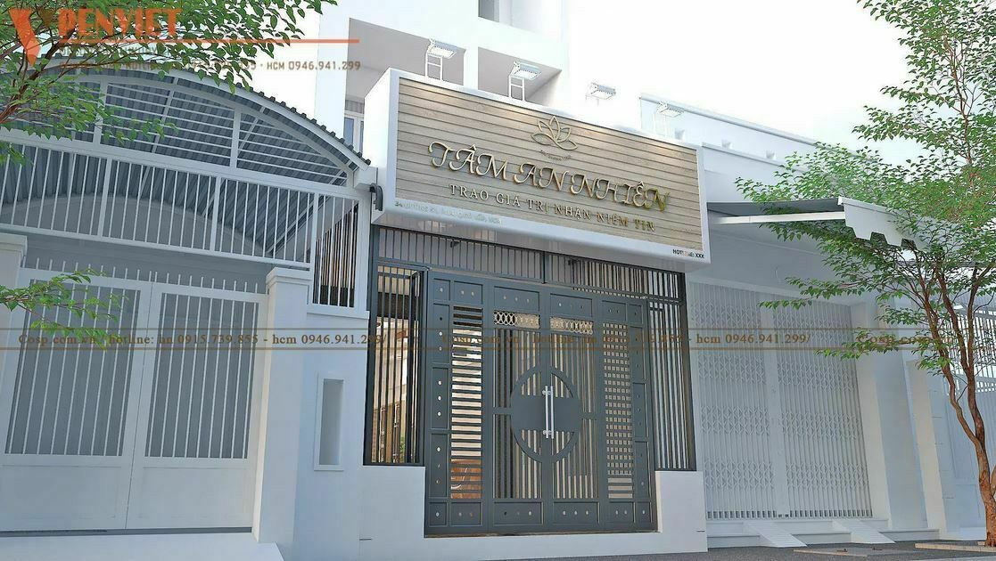 Mẫu bảng hiệu spa chăm sóc da hiện đại và chuyên nghiệp