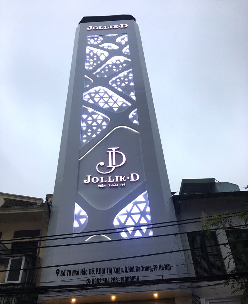 Mẫu biển quảng cáo spa độc lạ