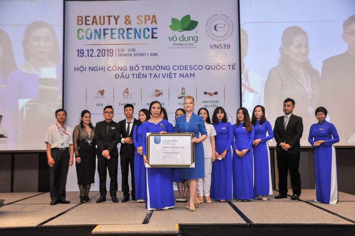 Mẫu chứng chỉ spa quốc tế