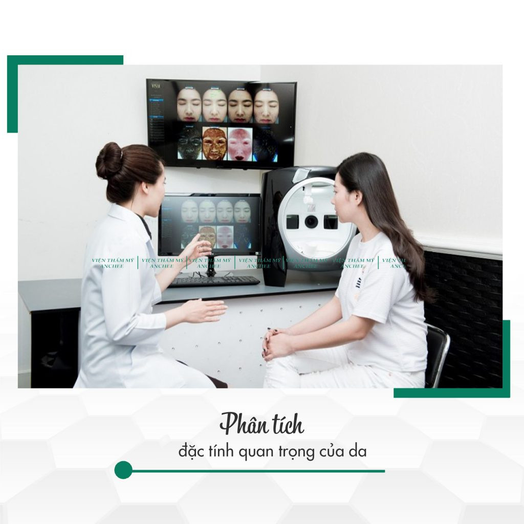 minh họa các cụm mụn ẩn li ti trên da, cho thấy sự cần thiết của quy trình nặn mụn ở spa chuyên nghiệp