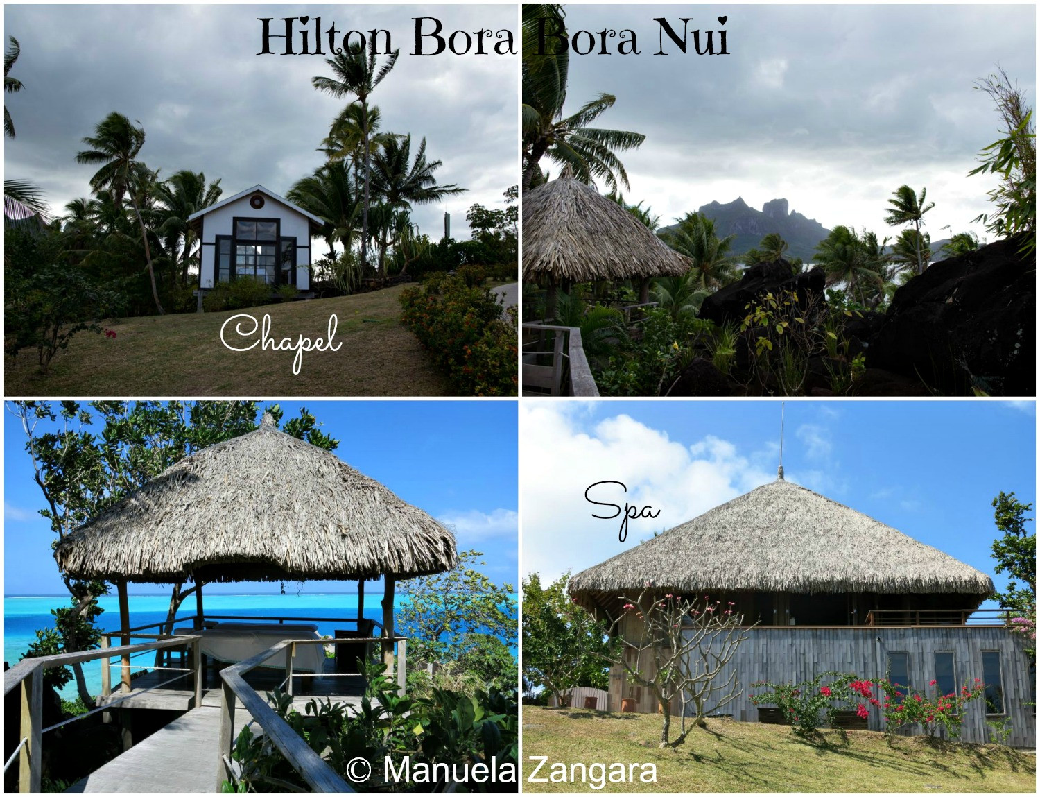 Nhà nguyện và khu spa trên đồi tại Hilton Bora Bora Nui Resort &amp; Spa, nơi có tầm nhìn triệu đô