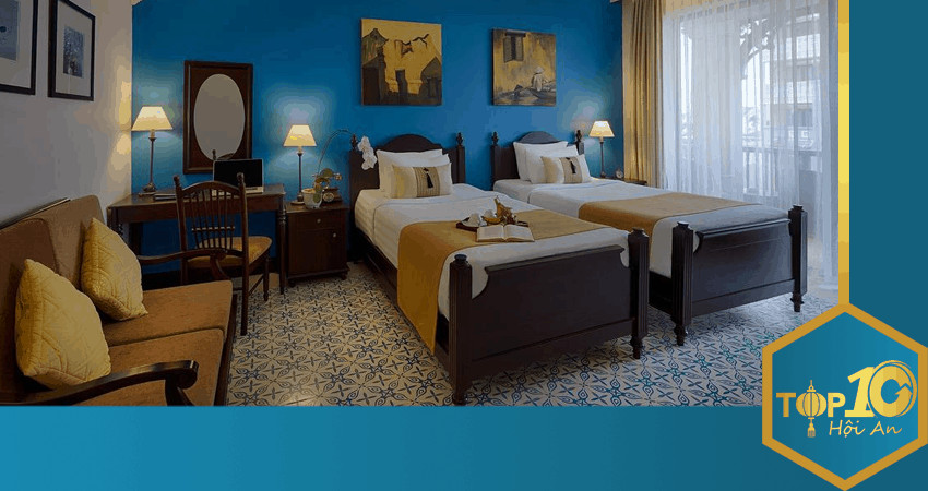 Nội thất phòng Little Deluxe sang trọng tại La Residencia A Little Boutique Hotel &amp; Spa