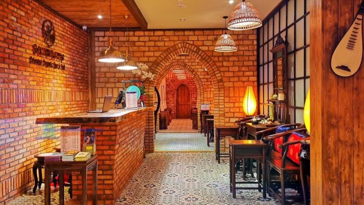 Nội thất sang trọng và yên bình tại Golden Lotus Oriental Organic Spa Sơn Trà Đà Nẵng