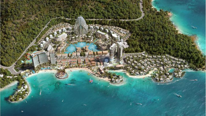 Phối cảnh tổng thể dự án Vega City Nha Trang, Champarama Resort & Spa