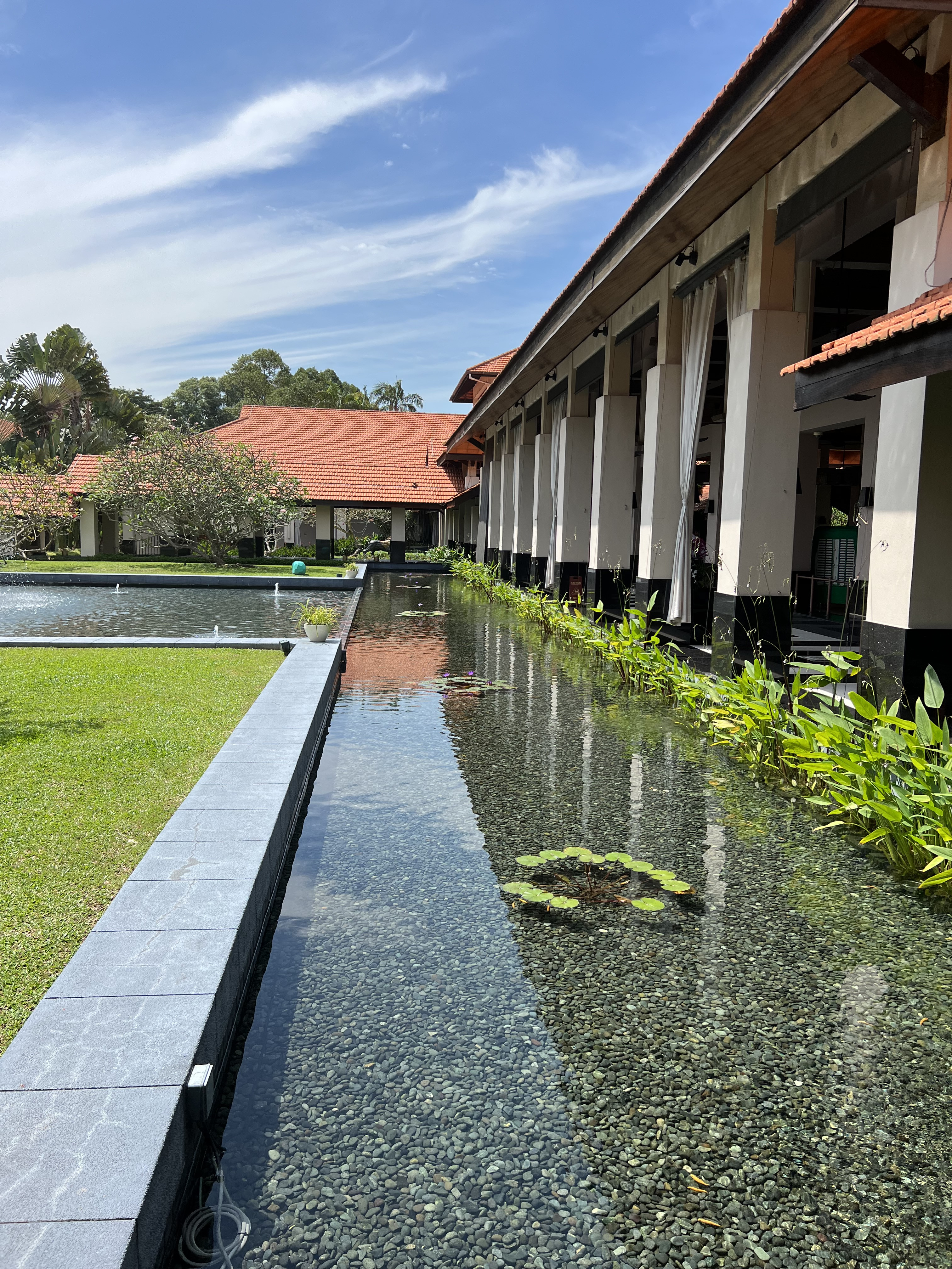 Phong cách thiết kế nội thất của phòng tại Sofitel Singapore Sentosa