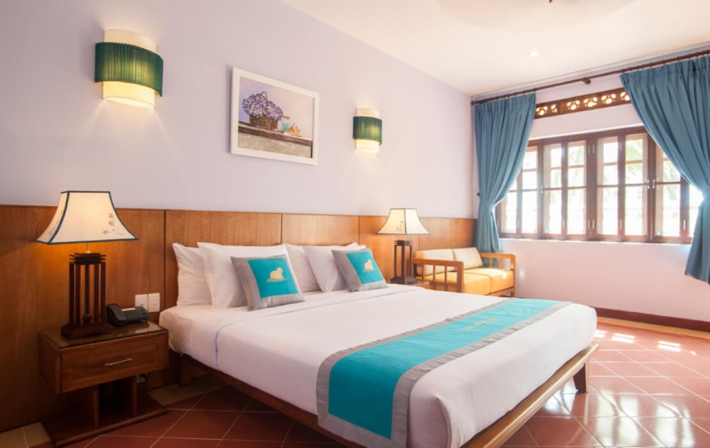 Phòng Deluxe Hướng Vườn tại Phú Hải Beach Resort &amp; Spa