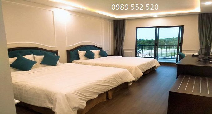 Phòng Family Suite rộng rãi và tiện nghi tại Minh Châu Pearl Hotel &amp; Spa, lý tưởng cho gia đình