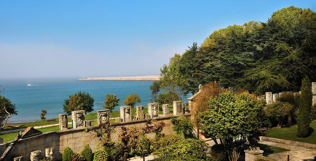 Phòng nghỉ sang trọng trong khách sạn có spa ở Galicia Pazo Los Escudos