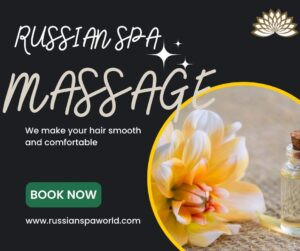 Phòng trị liệu spa với giường massage và khăn trắng