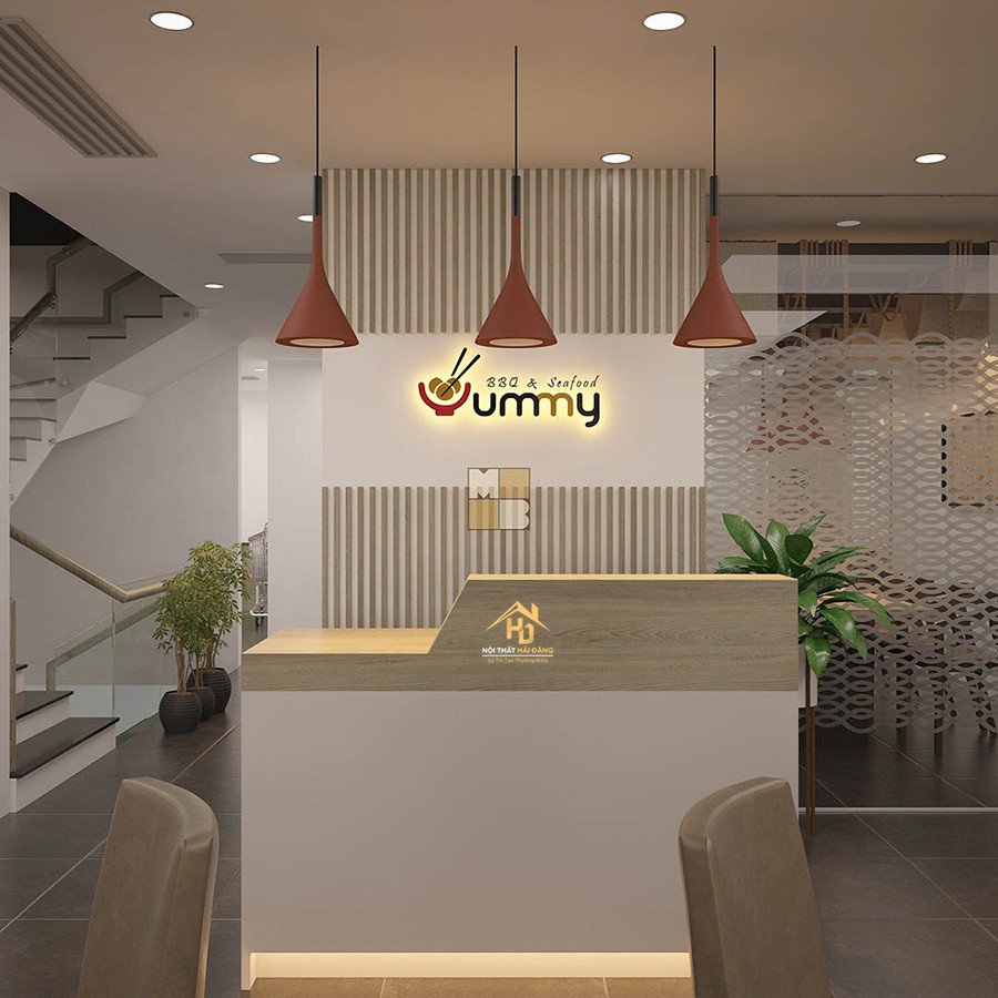 Quầy lễ tân spa đẹp tùy chỉnh, thiết kế độc đáo, phù hợp với mọi không gian.