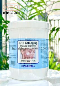 Sản phẩm kem massage mặt RF Q10 chống lão hóa, được ưa chuộng tại các spa