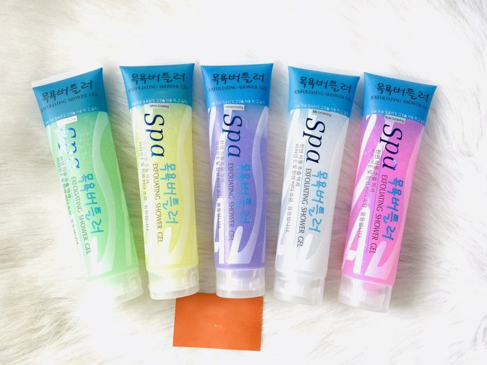 Sản phẩm kem tẩy da chết spa The Face Shop giúp loại bỏ tế bào sừng