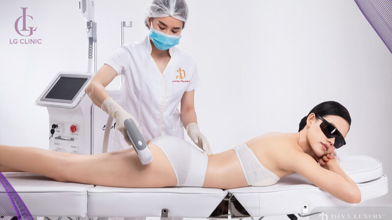 Viện thẩm mỹ Diva sử dụng công nghệ Super Nano Light cho spa triệt lông vùng kín nam