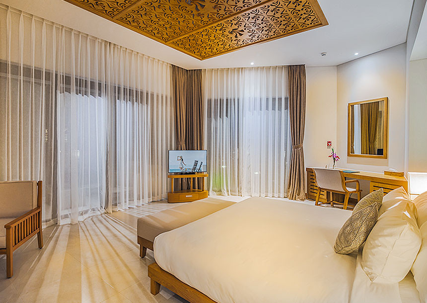 the shells resort &amp; spa phú quốc review hạng phòng luxury villa garden view