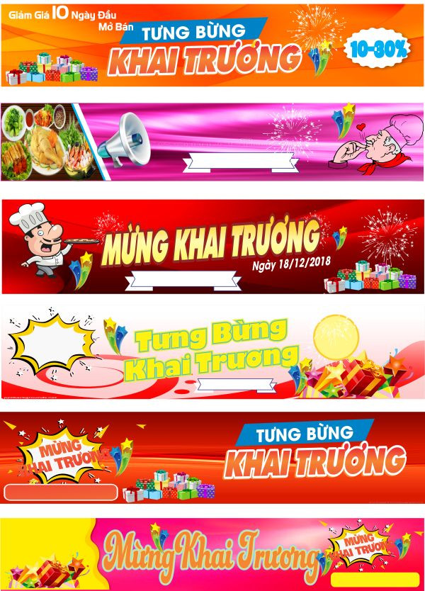 Thiết kế băng rôn khai trương sang trọng cho spa với tông màu hồng pastel