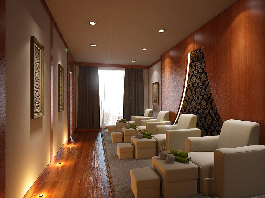 Thiết kế spa mini nhỏ đẹp phong cách nghệ thuật