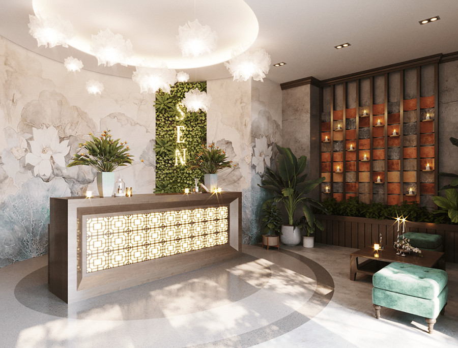 Thiết kế spa mini nhỏ đẹp theo phong cách thiên nhiên