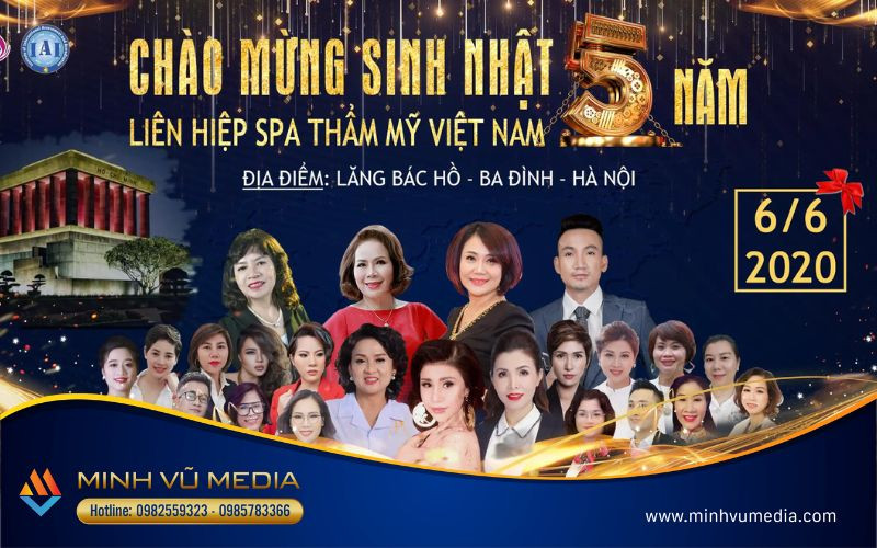 Thư mời khai trương spa thiết kế cá nhân hoá ấn tượng