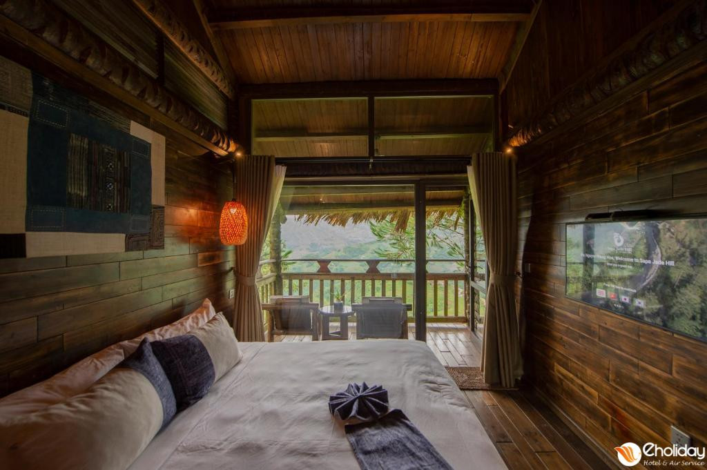 Toàn cảnh thung lũng Mường Hoa từ Bungalow Panorama View Sapa Jade Hill Resort &amp; Spa