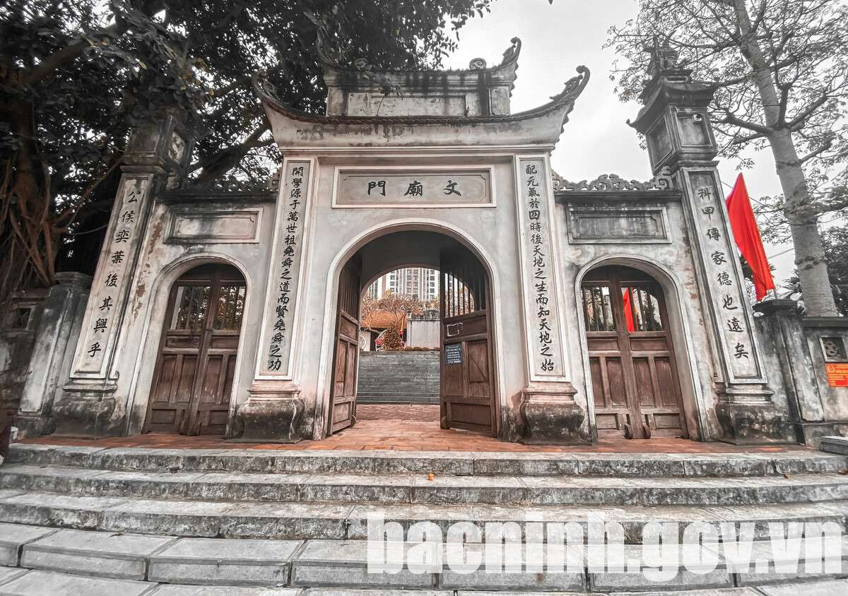 Văn Miếu Bắc Ninh với kiến trúc cổ kính và lịch sử phong phú