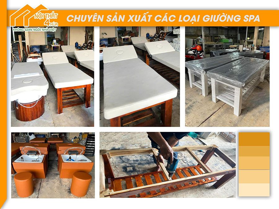 Xưởng sản xuất và thanh lý giường spa 500k chất lượng tại TPHCM