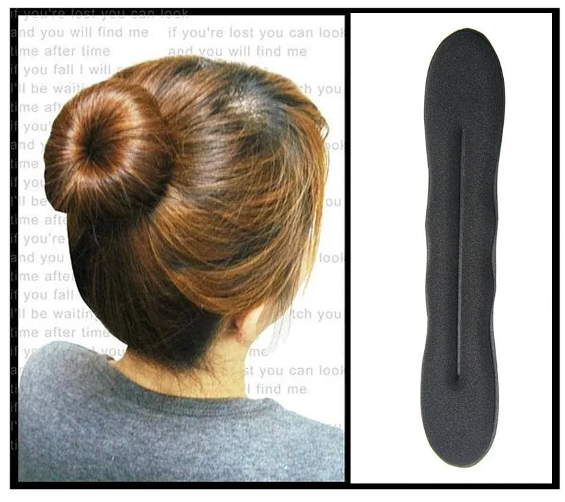 Kỹ thuật búi tóc dễ thương bằng kẹp định hình chuyên dụng