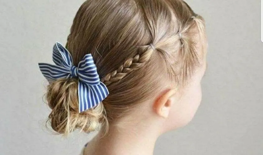 Búi tóc Updo cổ điển