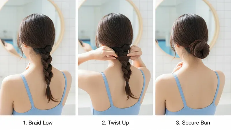 Tết rồi Búi (Braid + Bun) - an toàn nhất cho tóc rối