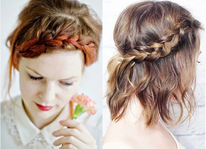 Kiểu tết tóc mái con rết tạo nên sự trẻ trung và cuốn hút cho khuôn mặt