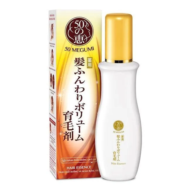 Hình ảnh minh họa tinh chất dưỡng tóc 50 Megumi Hair Essence
