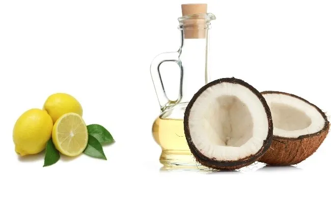 Mặt nạ tóc bằng dầu dừa và nước chanh giúp nuôi dưỡng tóc mọc nhanh và bóng khỏe