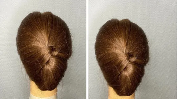 Búi tóc giả giúp khắc phục tình trạng tóc thưa mỏng cho người trung niên