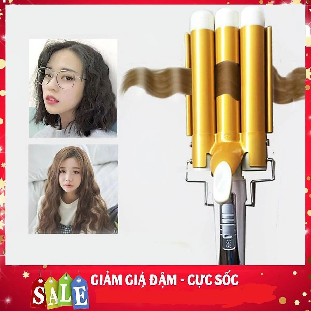 Tự tin khoe mái tóc gợn sóng cá tính