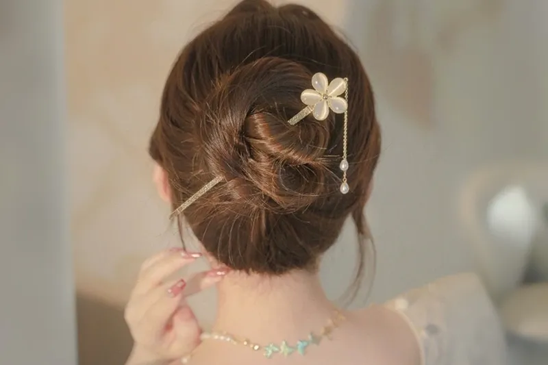 Hướng Dẫn Cách Búi Tóc Bằng Trâm Đẹp Dễ Làm (Kỹ Thuật Cố Định Tóc)