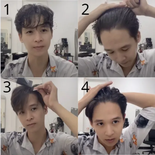 Hướng dẫn vuốt tóc 3/7 theo phong cách trẻ trung