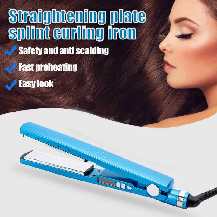 Máy duỗi tóc hiện đại với bản kẹp ceramic giúp duỗi tóc thẳng mượt mà không hư tổn