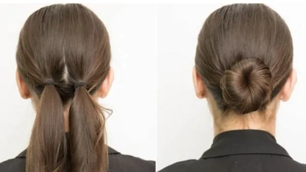 Thành phẩm băng đô đính hoa mai vàng rực rỡ, các bông hoa được đính lệch nhau một cách duyên dáng