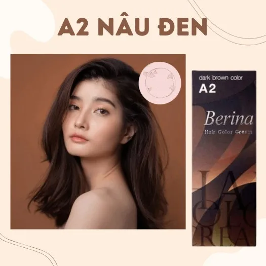 Lựa chọn Thuốc Nhuộm Tóc Berina A2 phù hợp với tone màu da.