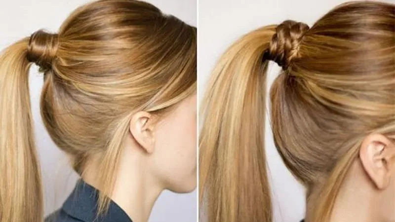 Tránh kiểu buộc tóc đuôi ngựa quá chặt vì dễ gây kéo căng và rụng tóc nhiều hơn