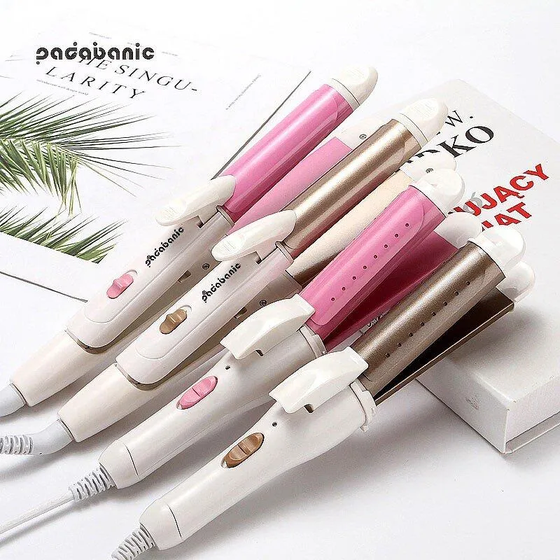 Tạo kiểu tóc uốn phồng chân tóc xoăn nhẹ nhàng bằng máy uốn nhỏ gọn